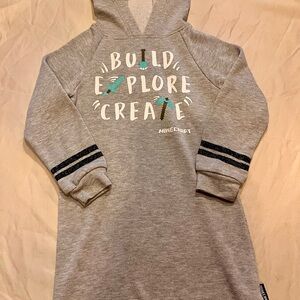 Minecraft Kids Hoodie - Build, Explore, Create